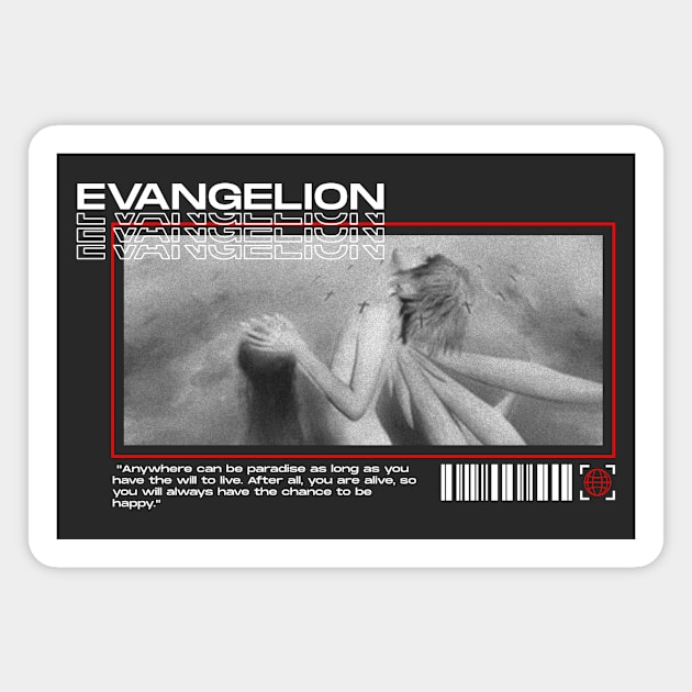 Evangelion Magnet by Sayan Graphic